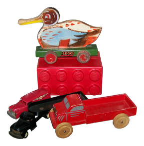 Early example of Lego toys
