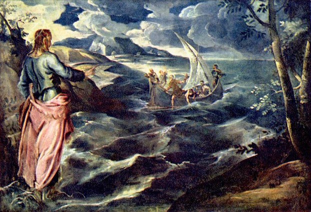 Christ Calms the Storm - Tintoretto