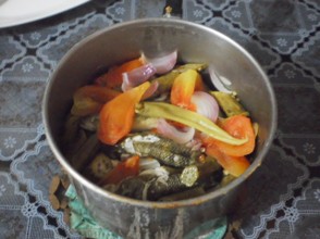 Our very own Boiled Pickled Fish and Vegetables