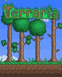 A 2D game called Terraria and it is addictive.