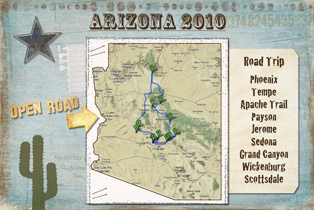 Our Route Through Central Arizona