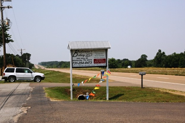 Bakery Sign on Highway 64