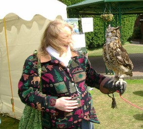 Beaautiful moment with Eagle Owl.