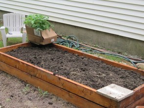 Small Space Gardening: Raised Bed Planter Box
