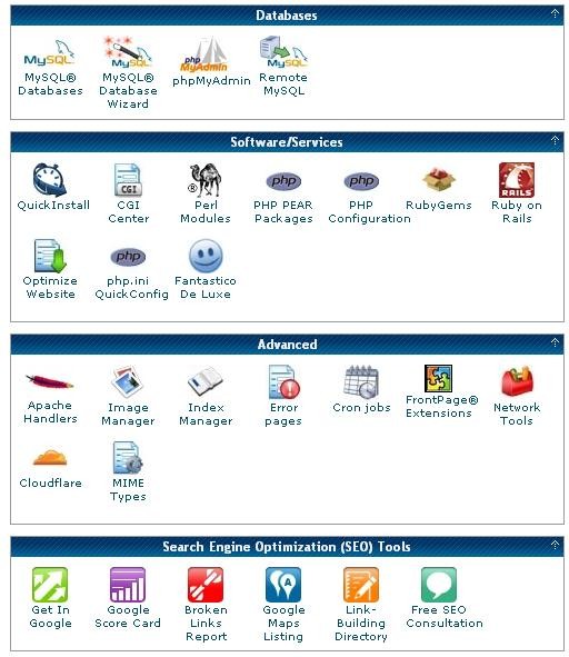 The cPanel part 3