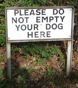 Sign of the Day