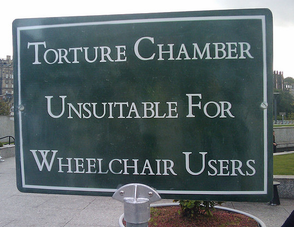 Funny Torture Chamber Sign