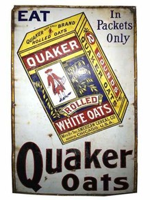 early Quaker Oats ad