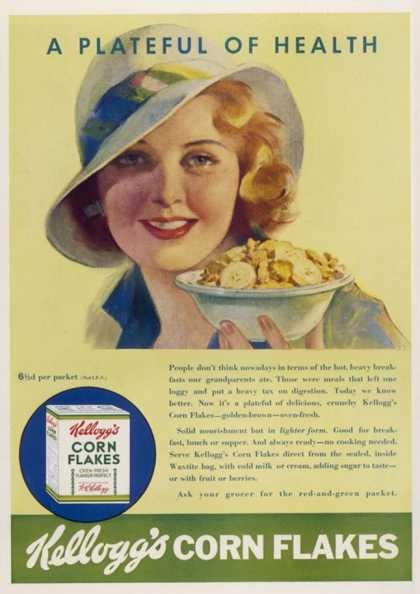 1920's Cereal ad