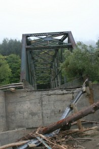 Royalton Bridge After Hurricane Irene