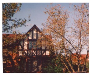 tudor and brick house
