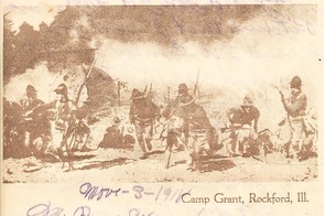 Camp Grant Illinois Letterhead