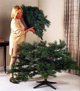 Fake Christmas Tree Assembly