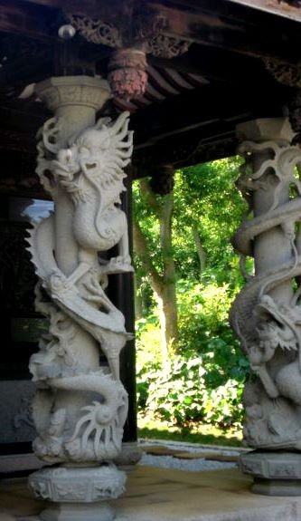 Some very intricate limestone carving.  This is typical in Okinawa.
