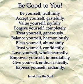 Be good to you!