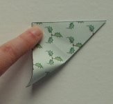 Origami Wreath Step 2