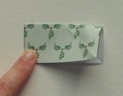 Origami Wreath Step 3
