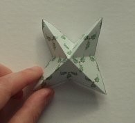 Origami Wreath Step 5