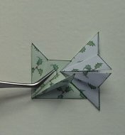 Origami Wreath Step 9
