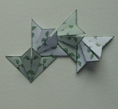 Origami Wreath Step 10