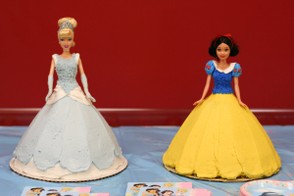 princess doll cakes 