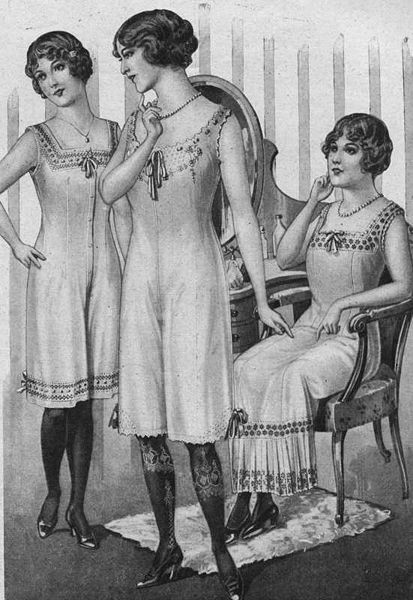 Women's Underwear Circa 1913