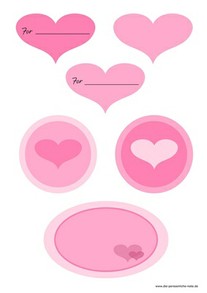 Free Valentine Hearts (printable)