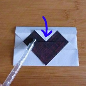 Origami Heart Envelope #9