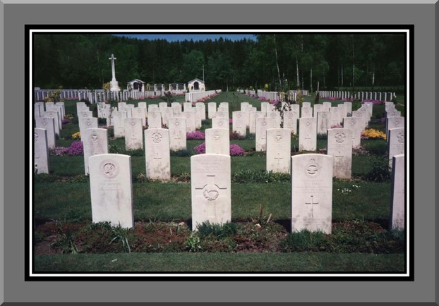 Durnbach war Cemetery ~ Last resting Place of my relative Lt Emile van Heerden - WW2 Mosquito Pilot.