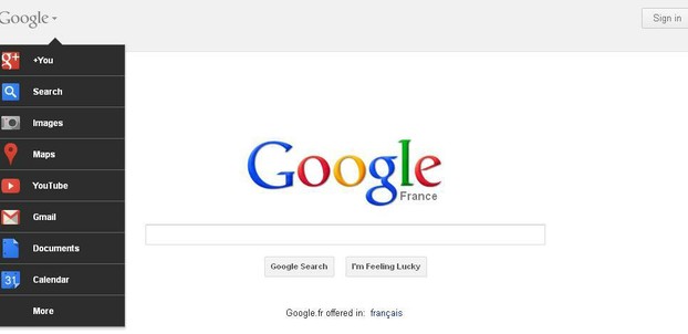 Google France in English