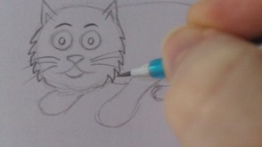 Cat Cartoon Art