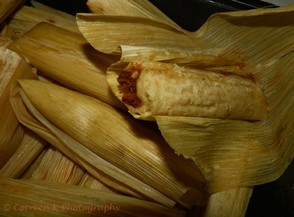 Click to see my steamed Chicken Tamales