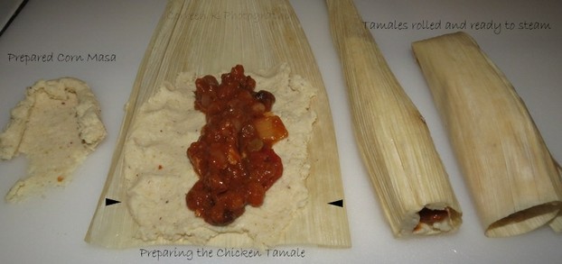 Pulling Together the Chicken Tamale Recipe