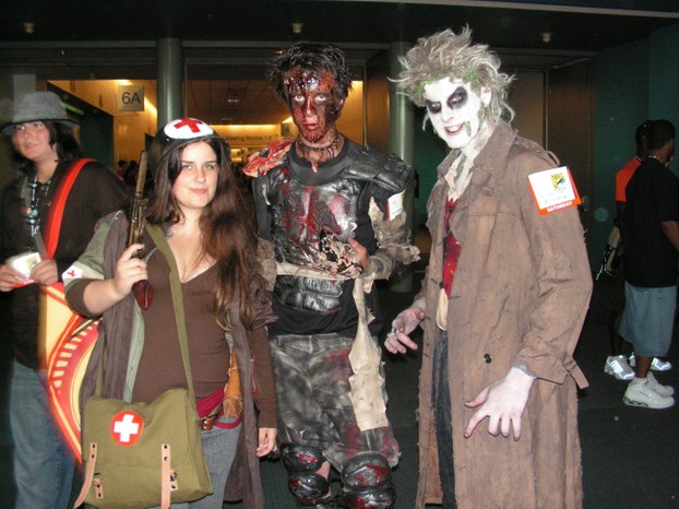 Costume is a big thing. Costume is a big thing.