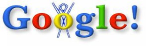 First Google Doodle,  August 30 1998