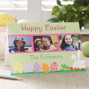 Happy Easter Photo Easter Card