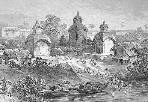 Kalighat Kali Temple in 1887