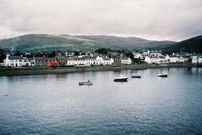 Ullapool from the water.