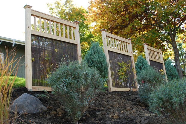 An Ornamental Trellis Can Be Used to Divide Spaces