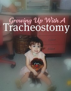 Photo of Author With a Tracheostomy as a Child