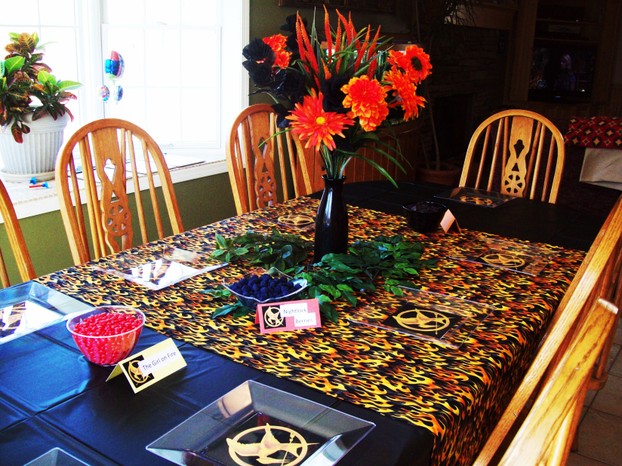 Hunger Games Party Table