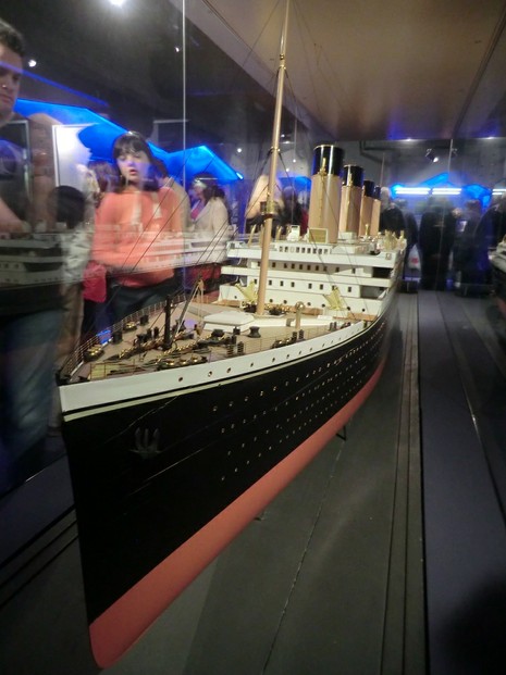 Image: Titanic Builder's Model