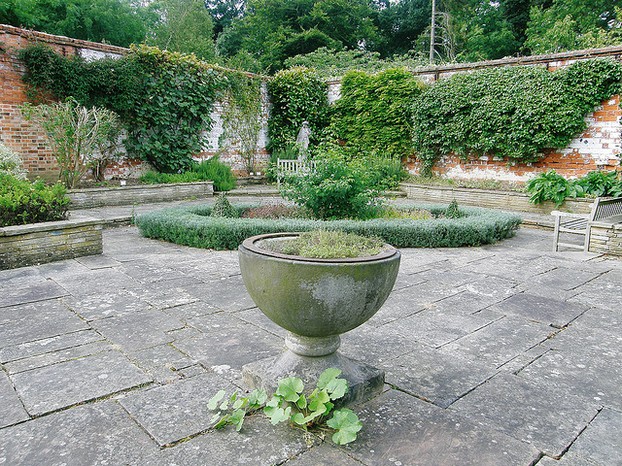 Old English Garden at Elvaston Castle and Country Park