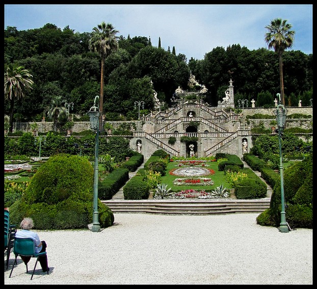 The historic Garzoni Garden, one of Italy's most gorgeous, was built around 1652.