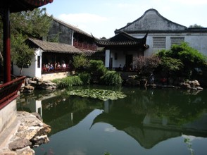 The Master of the Nets Garden in Suzhou was used as a model to be copied by other scholars.