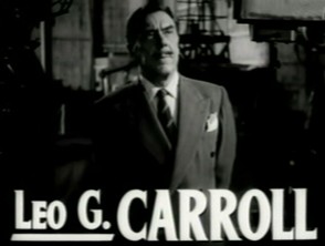 Leo G. Carrol in Non-Hitchcock film