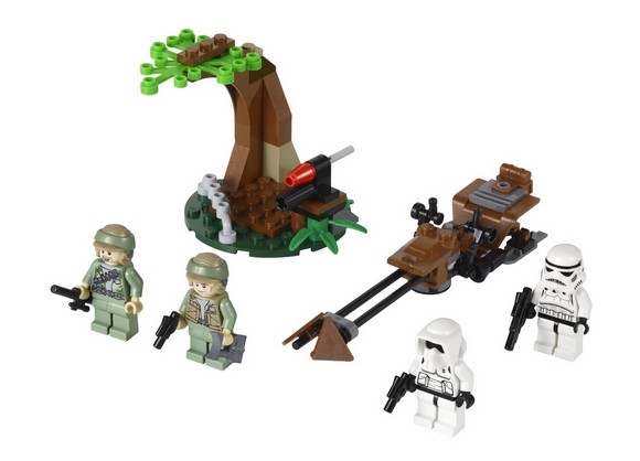 LEGO 9489 Endor Rebel Troopers & Imperial Troopers