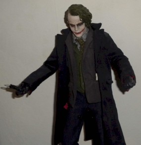 The Joker collectible figure from DC Comics featuring Batman
