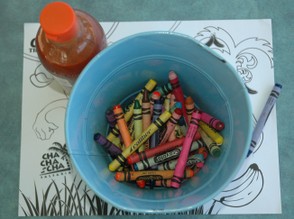 Reuse of crayons makes sense