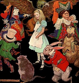 Alice in Woderland by Jessie Willcox Smith